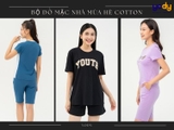Bộ đồ mặc nhà mùa hè cotton “gây bão” thị trường thời trang 2023