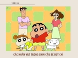 Điểm qua tất cả các nhân vật trong Shin Cậu Bé Bút Chì