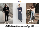 Học ngay 10 cách phối đồ với croptop dài tay chuẩn fashionista
