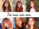 TOP 11 kiểu tóc màu nâu cam cho nàng thay đổi ấn tượng