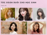 10+ kiểu tóc xoăn đuôi cho học sinh cực xinh và dễ thương