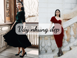Tổng hợp 30+ Mẫu váy nhung đẹp và ấn tượng nhất năm 2023