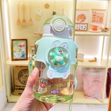 Bình nước cho bé đi học hình gấu dâu lotso cute 500ML