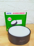Đèn ốp trần tròn 16W - ánh sáng trắng MPE viền đen
