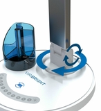 Đèn bàn học Viribright màu bạc