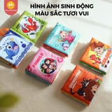 Sách vải cho bé sơ sinh 0 đến 12 tháng Lalala baby