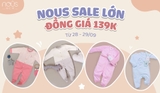 NOUS SALE LỚN ĐỒNG GIÁ 139K DUY NHẤT 28-29/09