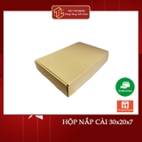 30x20x7 50 cái Hộp Carton Nắp Cài