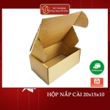 20x15x10 50 cái Hộp Carton Nắp Cài