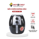 Nồi chiên không dầu Chef&Chef 6,5L (YJ-702)