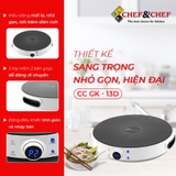 Bếp từ Chef&Chef CC-GK13D siêu mỏng siêu nhỏ gọn