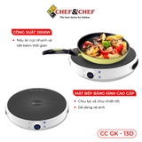 Bếp từ Chef&Chef CC-GK13D siêu mỏng siêu nhỏ gọn