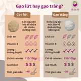 Gạo lứt đỏ nguyên cám