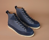 Chuckee High Herringbone Navy