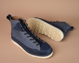 Chuckee High Herringbone Navy