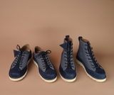 Chuckee High Herringbone Navy