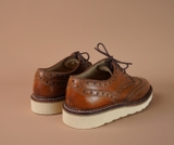 REGAL WINGTIP DERBY SHOES - RESOLE