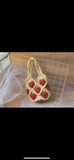 CROCHET BAGS FLOWER BROCADE