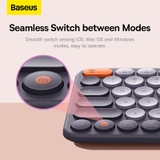 Bàn Phím Không Dây Kết Nối 3 Chế Độ OS-Baseus K01 Wireless Tri-Mode Keyboard