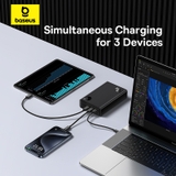 Pin Sạc Dự Phòng OS-Baseus Adaman Digital Display Fast Charge Power Bank 24000mAh 140W