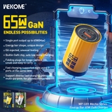 Cốc Sac Nhanh Wekome WP-U01 Mecha Series Energy Bar GaN Charger 65W