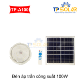 [100W] Đèn Áp Trần Năng Lượng Mặt Trời TP Solar TP-A100