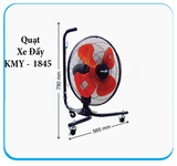 Quạt xe đẩy Dasin KMY-1845