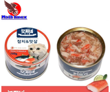 Thịt hộp cho mèo trên 3 tháng tuổi Mozzi's Cat Food Churup Tuna&Seafood Sticks