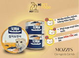 Thịt hộp cho mèo trên 3 tháng tuổi Mozzi's Cat Food Churup Tuna&Salmon