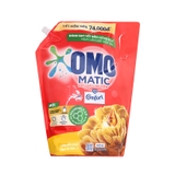 Nước giặt Omo Matic-máy giặt cửa trên+comfort hương comfort tinh dầu thơm, túi (3.6kg/3.4lít).