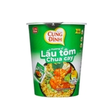 Mì Cung Đình-hương vị lẩu tôm chua cay, cốc (65g),
