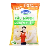 Sữa đậu nành nguyên chất-Vinamilk, túi (220ml).