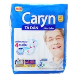 Tã dán Caryn siêu thấm ngày và đêm M/L10 (65-110cm, 10miếng),