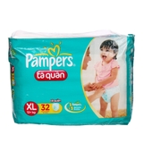 Tã quần Pampers XL32