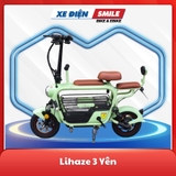 Xe điện Lihaze model 2023 màu xanh matcha