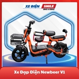 Xe đạp điện Newbeer v1 màu cam