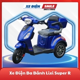 Xe 3 bánh điện Lixi R màu xanh dương