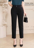 Quần công sở baggy một ly, cạp điểm 2 cúc lệch nổi đẹp
