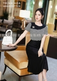 Áo thun nữ kẻ cách điệu 2 màu cực xinh