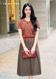 Áo sơ mi nữ mùa hè kiểu dáng bo đai 2 màu hot