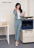 Set 🔥quần áo vest nữ dáng ngắn trẻ trung 2 màu hot 🔥
