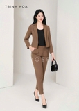 Set 🔥quần áo vest nữ dáng ngắn trẻ trung 2 màu hot 🔥
