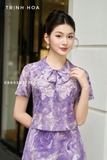 Set bộ nữ mùa hè chất lụa mềm nhẹ mát 2 màu