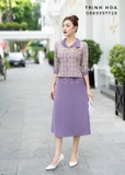 Set bộ công sở thanh lịch gam màu tím