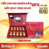 Tổ Yến Nhân Sâm 3000mg Yến