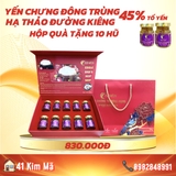 Tổ Yến Đông Trùng Đường Kiêng 3000mg Yến