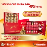 Tổ Yến Nhân Sâm 3000mg Yến