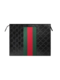 Gucci Signature Web cosmetic case