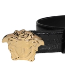 Versace LA MEDUSA Belt - Black