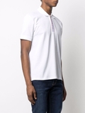 Alexander McQueen logo-tape short-sleeve polo shirt